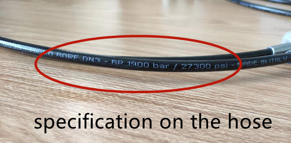 identify microbore hose 1