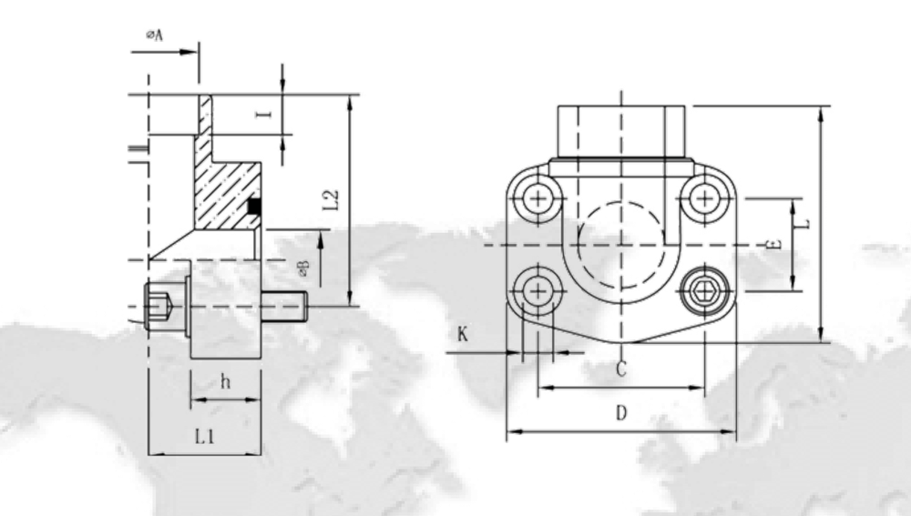 SAE&nbsp;elbow&nbsp;socket&nbsp;weld&nbsp;flange CAD drawing